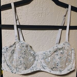 Victoria's Secret Blue Lace Bra